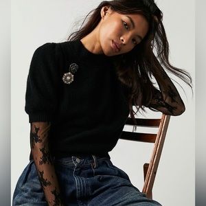 Free People Staycation Cashmere Pullover